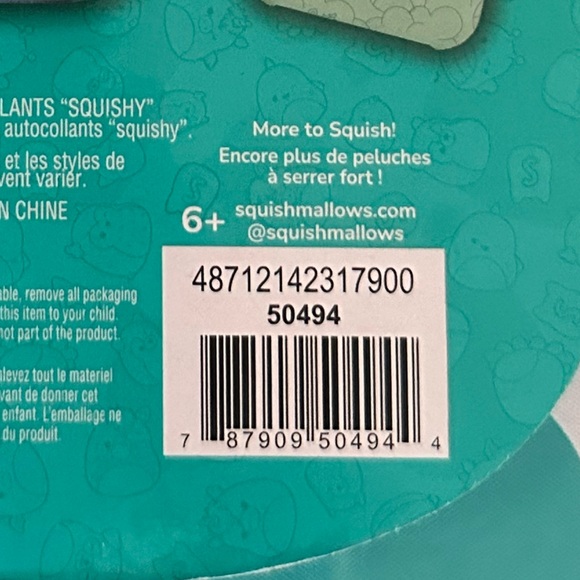 NIB || Squishmallows Squishy Stickers - Picture 3 of 3